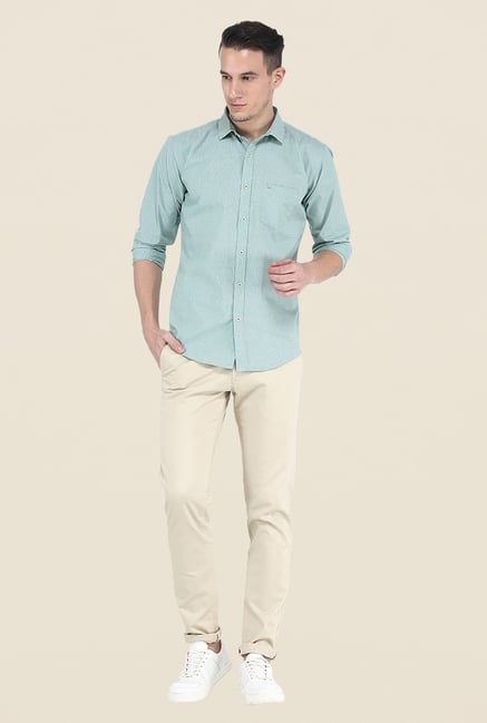 Basics Green Checks Shirt Basics Green Checks Shirt