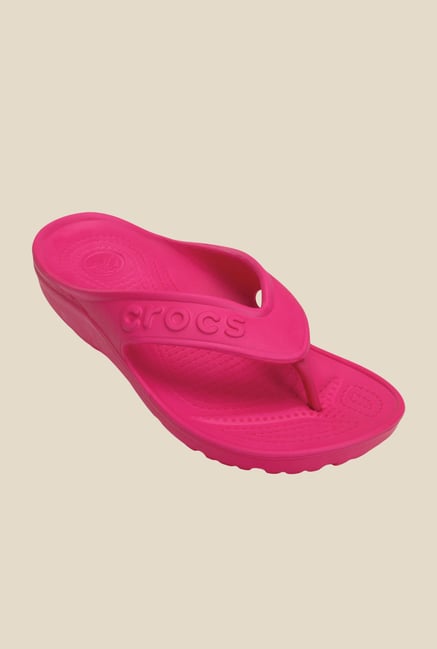Crocs Hilo Candy Pink Flip Flops Crocs Hilo Candy Pink Flip Flops