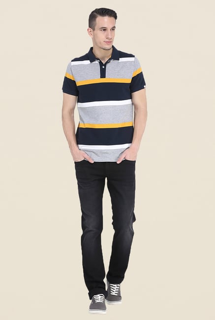 Basics Navy Polo T Shirt Basics Navy Polo T Shirt
