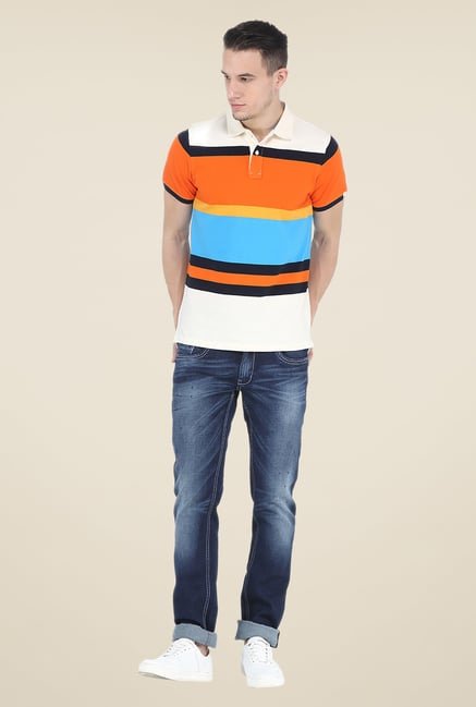 Basics Multicolor Polo T Shirt Basics Multicolor Polo T Shirt