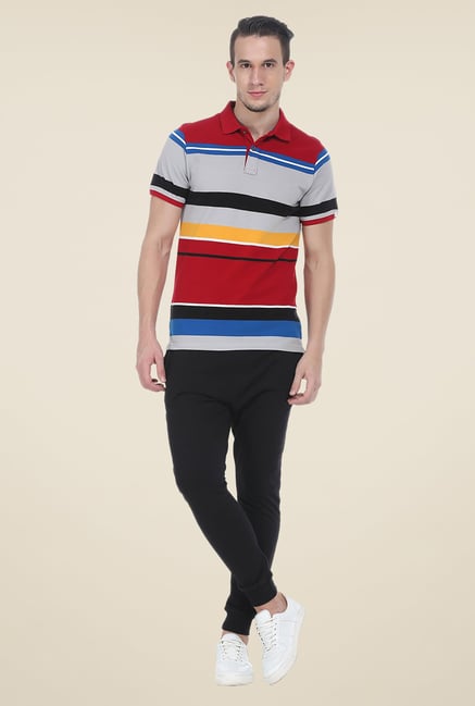 Basics Multicolor Polo T Shirt Basics Multicolor Polo T Shirt