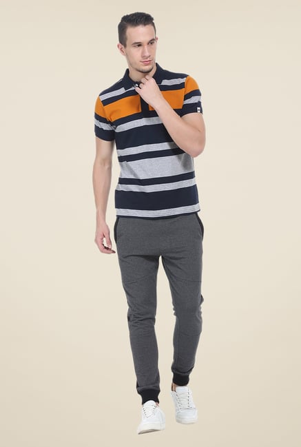 Basics Navy Polo T Shirt Basics Navy Polo T Shirt