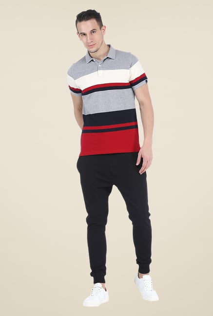 Basics Multicolor Polo T Shirt Basics Multicolor Polo T Shirt