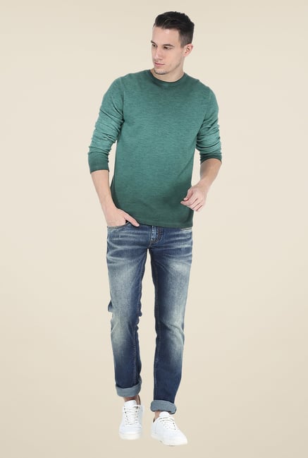 Basics Green Crew T Shirt Basics Green Crew T Shirt