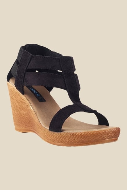 Mochi Black Gladiator Sandals Mochi Black Gladiator Sandals