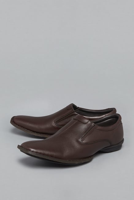 David Jones by Westside Brown Slip On Shoes David Jones by Westside Brown Slip On Shoes