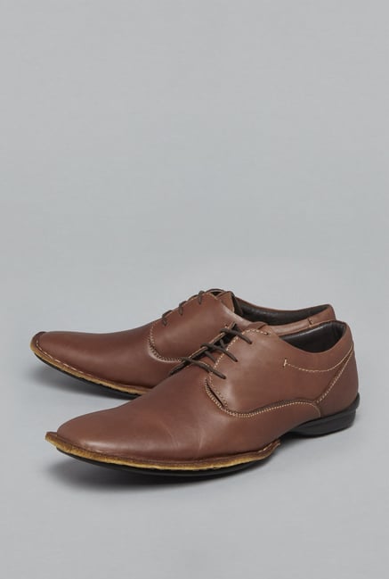 David Jones by Westside Brown Lace Up Shoes David Jones by Westside Brown Lace Up Shoes