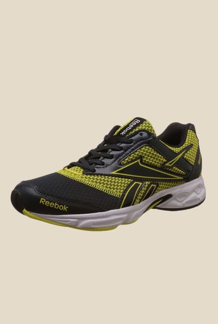 Reebok Black & Yellow Running Shoes Reebok Black & Yellow Running Shoes