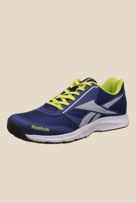 Reebok Navy & Yellow Running Shoes Reebok Navy & Yellow Running Shoes