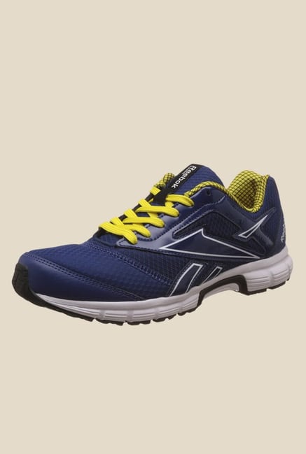 Reebok Cruise Runner Blue & Yellow Running Shoes Reebok Cruise Runner Blue & Yellow Running Shoes