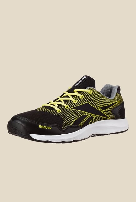Reebok Black & Yellow Running Shoes Reebok Black & Yellow Running Shoes