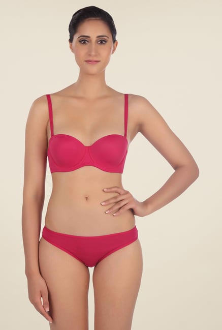 Triumph Raspberry Solid Seamless Bra Triumph Raspberry Solid Seamless Bra