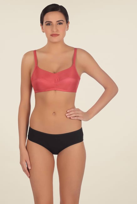 Triumph Pink Solid Seamless Bra Triumph Pink Solid Seamless Bra