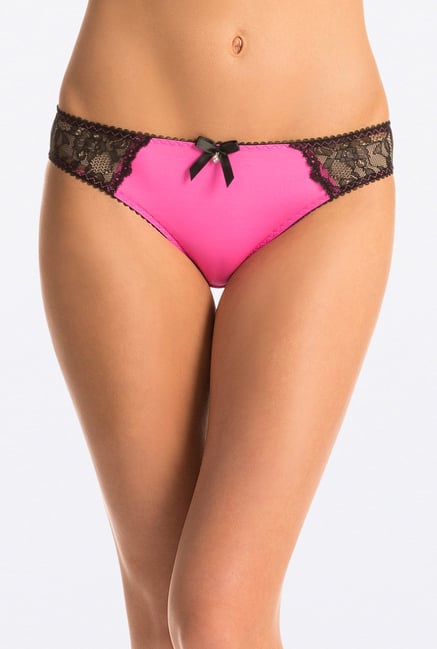PrettySecrets Pink Lacy Bikini PrettySecrets Pink Lacy Bikini
