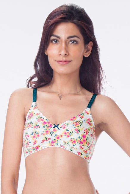 PrettySecrets White Padded Seamless Bra PrettySecrets White Padded Seamless Bra