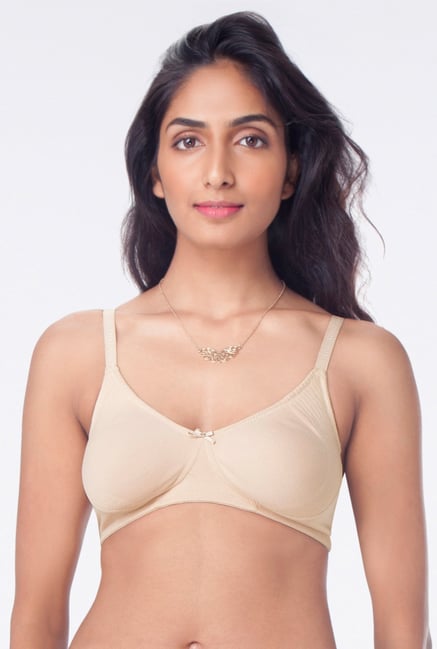 PrettySecrets Beige Non-Padded Minimizer Bra PrettySecrets Beige Non-Padded Minimizer Bra