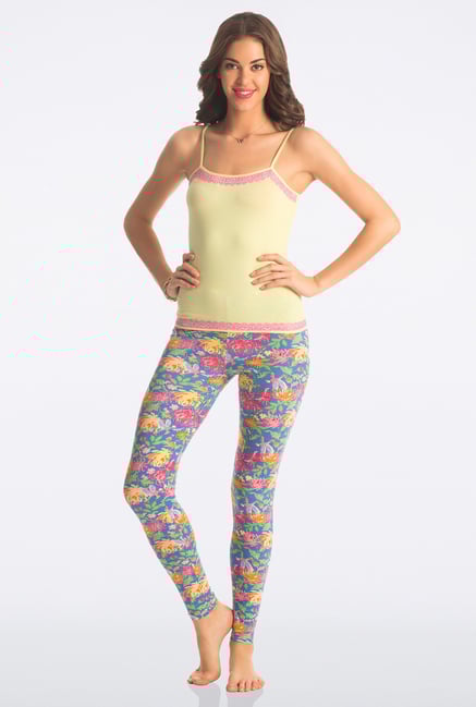 PrettySecrets Yellow Solid Singlet PrettySecrets Yellow Solid Singlet