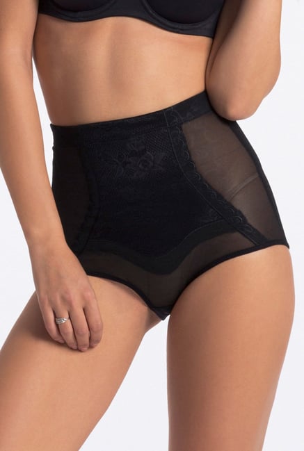 PrettySecrets Black Lace Tummy Shaper PrettySecrets Black Lace Tummy Shaper