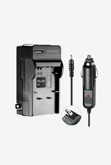 Neewer Dual Battery Charger And Car Adaptor Us Plug (Black) Neewer Dual Battery Charger And Car Adaptor Us Plug (Black)
