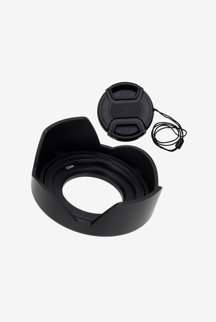 Fotodiox 52FLWRHD-52Cap-405Ring Lens Hood Kit (Black) Fotodiox 52FLWRHD-52Cap-405Ring Lens Hood Kit (Black)