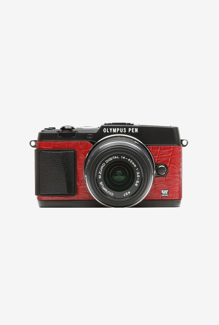 Japan hobby tool Olympus Pen E-P5 Leather Sticker (Red) Japan hobby tool Olympus Pen E-P5 Leather Sticker (Red)