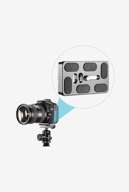 Neewer Quick Release Plate With 1/4-20 Thread (Black) Neewer Quick Release Plate With 1/4-20 Thread (Black)