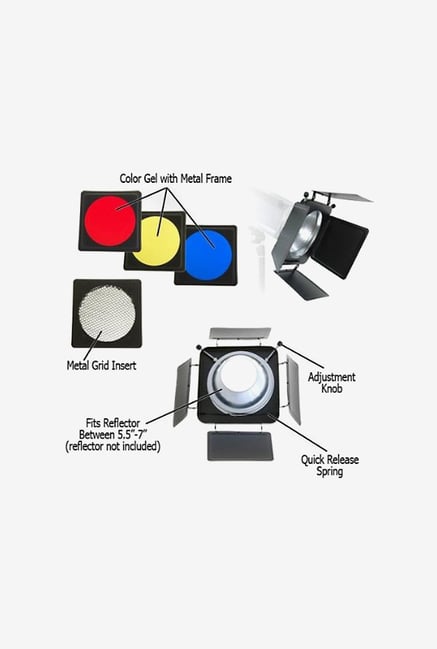 Fotodiox 11-U-Barndoor-Cal-Gne Fotodiox Barndoor Kit Fotodiox 11-U-Barndoor-Cal-Gne Fotodiox Barndoor Kit