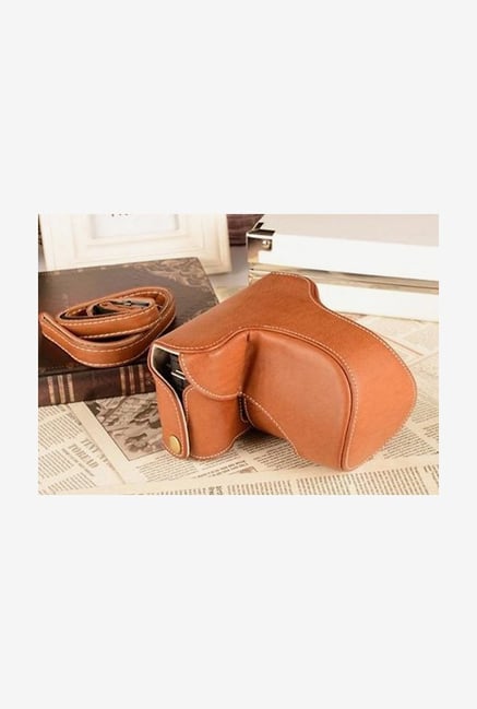 TechCare Leather Camera Case for Fujifilm X-M1 (Brown) TechCare Leather Camera Case for Fujifilm X-M1 (Brown)