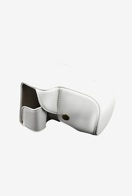 TechCare Leather Camera Case for Panasonic DMC- GF6 (White) TechCare Leather Camera Case for Panasonic DMC- GF6 (White)