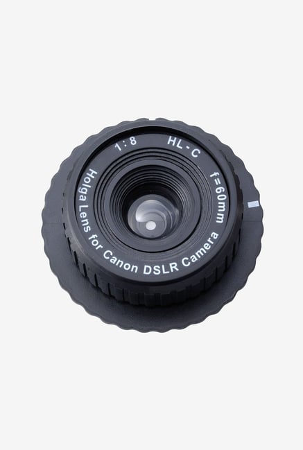 Holga 775120 60mm Holga Lens for Canon DSLR Camera (Black) Holga 775120 60mm Holga Lens for Canon DSLR Camera (Black)