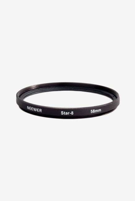 Neewer 58mm 8 Point Star Cross Twinkle Effect Filter (Black) Neewer 58mm 8 Point Star Cross Twinkle Effect Filter (Black)
