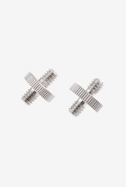 Neewer 2-pack Silver Threaded Metal Screw Adapter (Silver) Neewer 2-pack Silver Threaded Metal Screw Adapter (Silver)