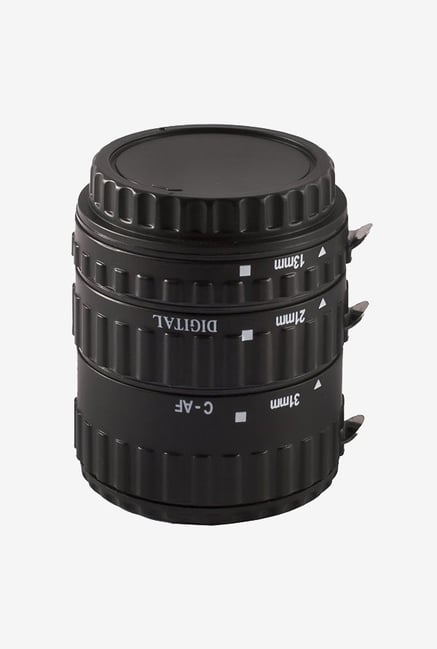 Neewer Plastic Auto Focus Macro Extension Tube Set (Black) Neewer Plastic Auto Focus Macro Extension Tube Set (Black)