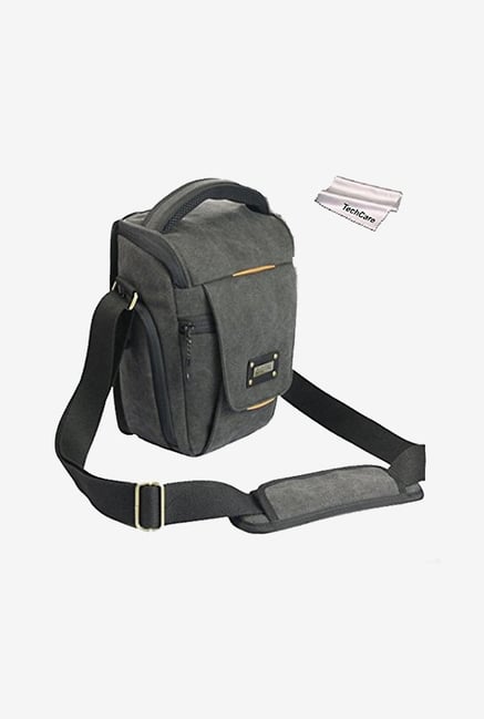 TechCare Camera Case Bag for Canon EOS Rebel T6I (Grey) TechCare Camera Case Bag for Canon EOS Rebel T6I (Grey)