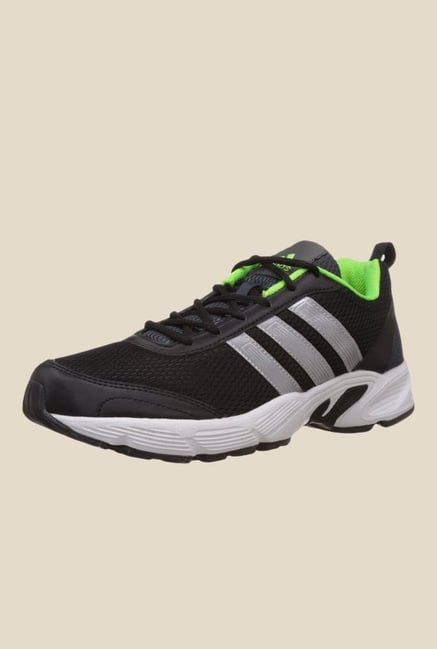 Adidas Albis 1.0 Black & Green Running Shoes Adidas Albis 1.0 Black & Green Running Shoes