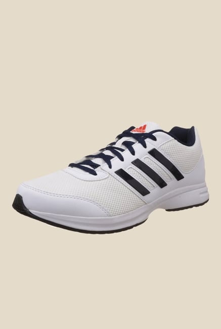 Adidas Ezar 2.0 White & Navy Running Shoes Adidas Ezar 2.0 White & Navy Running Shoes