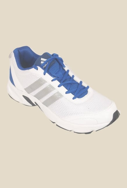 Adidas Albis 1.0 White & Blue Running Shoes Adidas Albis 1.0 White & Blue Running Shoes