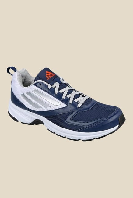 Adidas Adimus Navy & White Running Shoes Adidas Adimus Navy & White Running Shoes