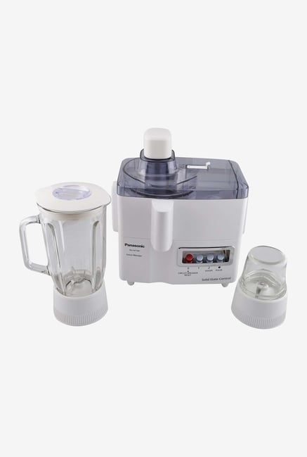 Panasonic MJ-M176P 230 W 2 Jars Juicer Mixer Grinder (White) Panasonic MJ-M176P 230 W 2 Jars Juicer Mixer Grinder (White)