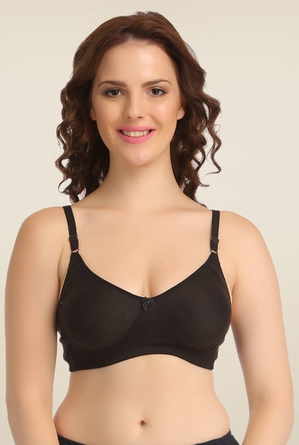 Clovia Black Non Wired Bra Clovia Black Non Wired Bra