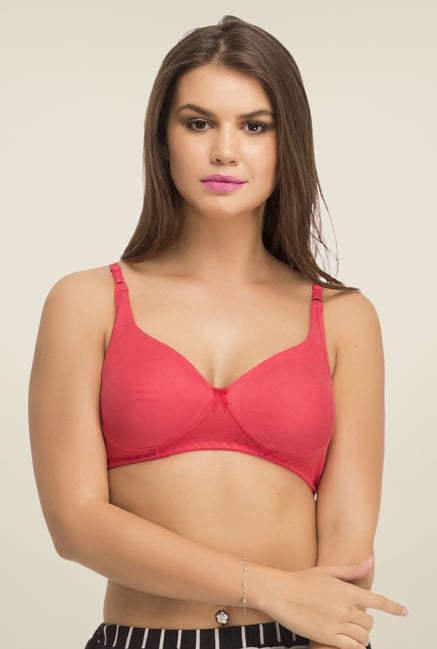 Clovia Peach Non Padded Bra Clovia Peach Non Padded Bra
