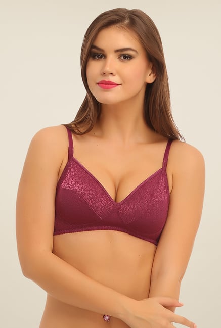 Clovia Magenta Non Padded Full Cup Bra Clovia Magenta Non Padded Full Cup Bra