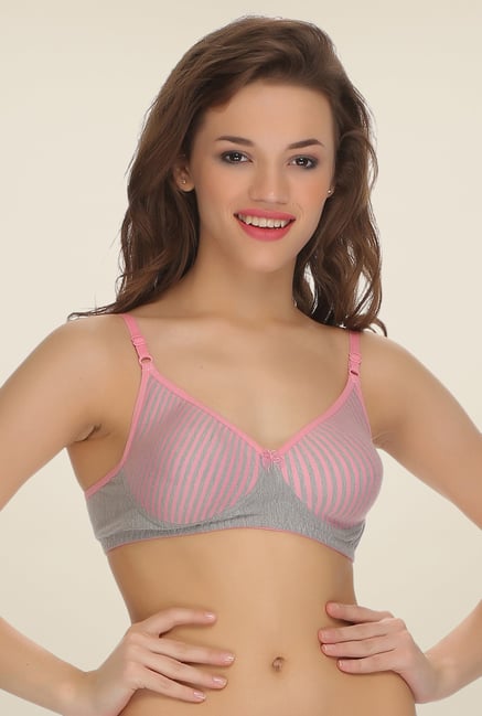 Clovia Pink Padded T Shirt Bra Clovia Pink Padded T Shirt Bra