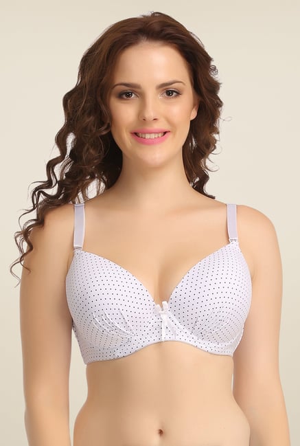 Clovia White Lightly Padded Bra Clovia White Lightly Padded Bra