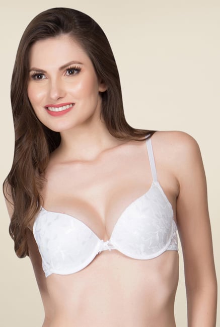 Clovia White Underwired T Shirt Bra Clovia White Underwired T Shirt Bra