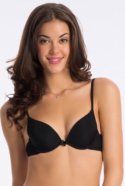 PrettySecrets Flattering Black Push Up T Shirt Bra PrettySecrets Flattering Black Push Up T Shirt Bra
