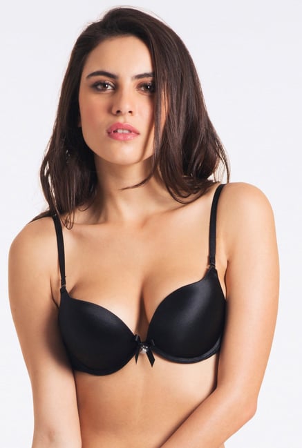 PrettySecrets Black Fabulous Push Up Bra PrettySecrets Black Fabulous Push Up Bra