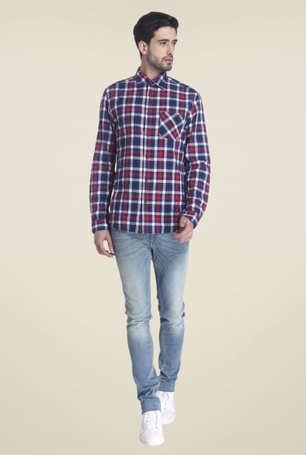 Jack & Jones Multicolor Checks Shirt Jack & Jones Multicolor Checks Shirt