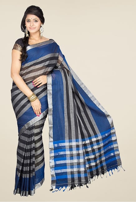 Pavecha's Multicolor Mangalagiri Cotton Saree Pavecha's Multicolor Mangalagiri Cotton Saree