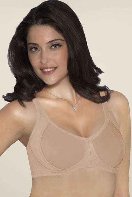 Amante Nude Non-padded Non-wired Bra Amante Nude Non-padded Non-wired Bra